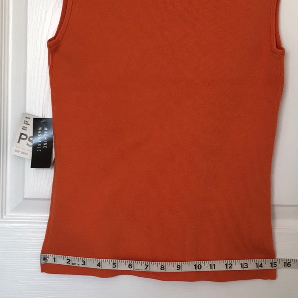 Polo Vest Knit Sleeveless Pullover Sweater Sag Harbor - Picture 7 of 8